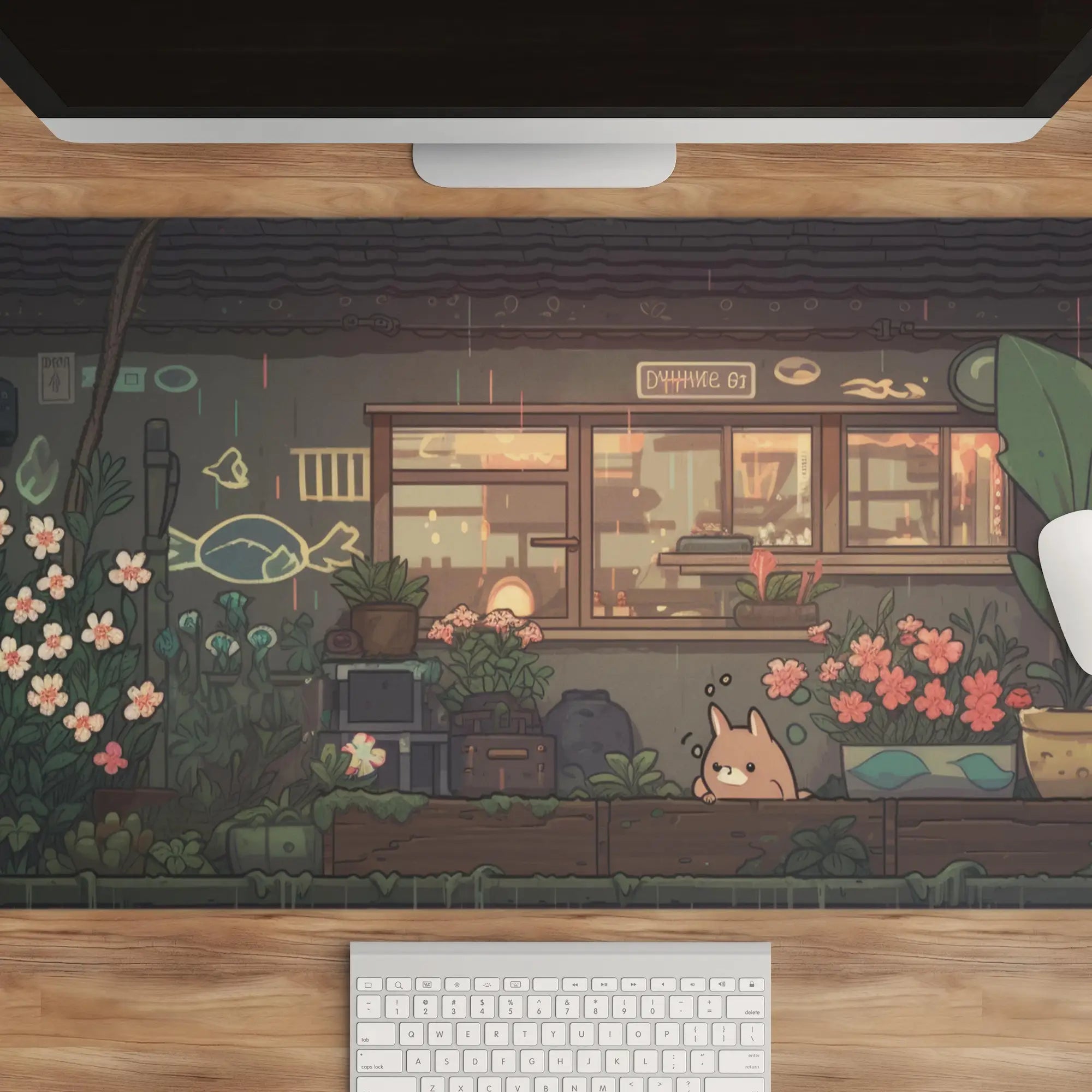 Cute Anime Girl Gaming Mouse Pad Desk Mat Desk Pad Large - Temu