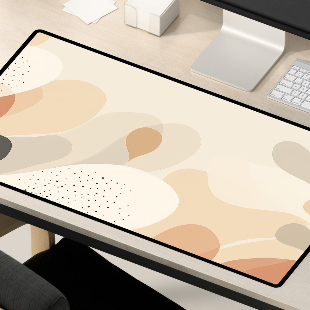 Home Decor - Cute Boho Desk Mat – Large Minimalist Mouse Pad for Modern Desks – Aesthetic and Stylish Workspace Decor - Kaladyn Designs