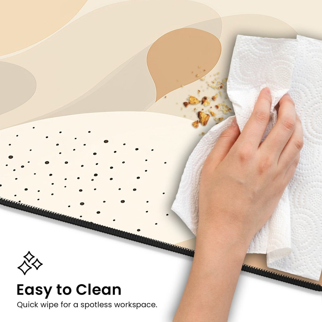 Home Decor - Cute Boho Desk Mat – Large Minimalist Mouse Pad for Modern Desks – Aesthetic and Stylish Workspace Decor - Kaladyn Designs